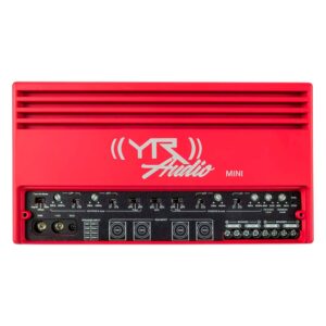 4 CANAL | YR-1100X4 | 1100W |  2 OHM| MINI BRASIL | 4554 - Image 3