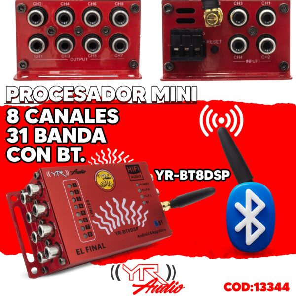 procesador de 8 canales 31 banda